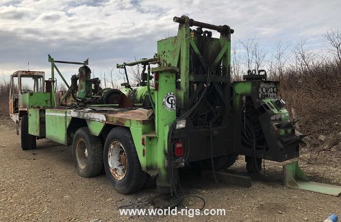 Chicago Pneumatic 650 S/S Drilling Rig for Sale Chicago Pneumatic Used Drilling Rig for Sale
